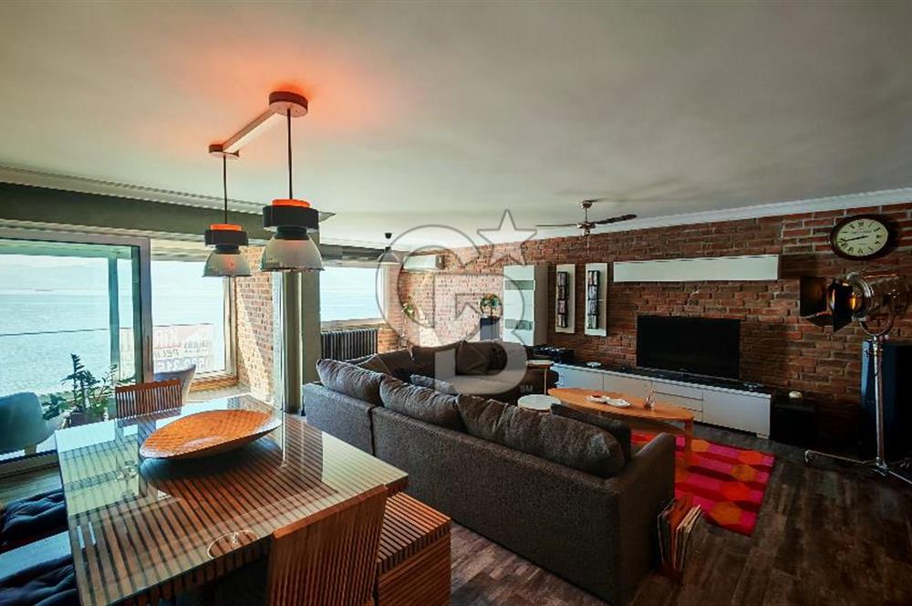 Karşıyaka Yalısı Full Deniz Manzaralı Kilerli 3+1 Kiralık Daire