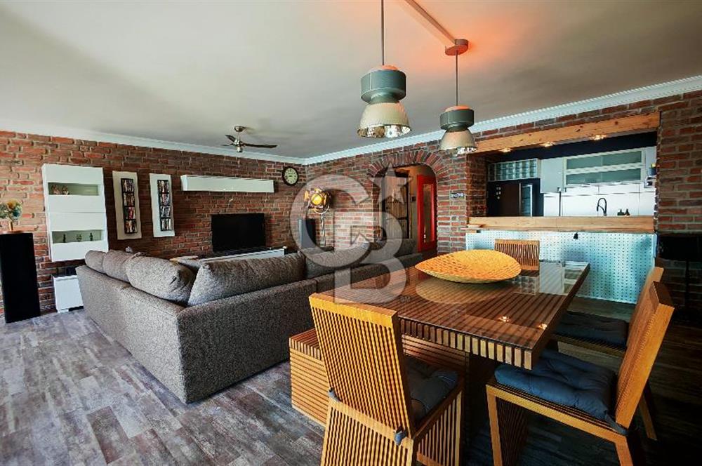 Karşıyaka Yalısı Full Deniz Manzaralı Kilerli 3+1 Kiralık Daire