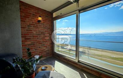 Karşıyaka Yalısı Full Deniz Manzaralı Kilerli 3+1 Kiralık Daire