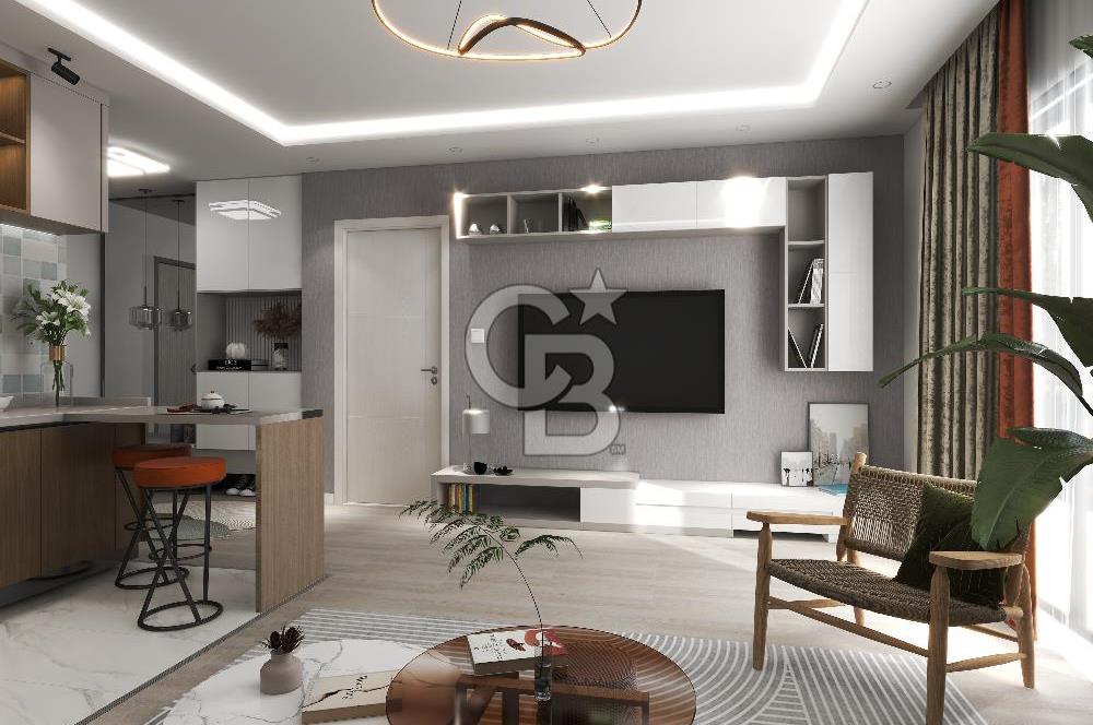 Gamka MONO Projesi - Yatırım Fırsatı - 1+1 Satılık Daire