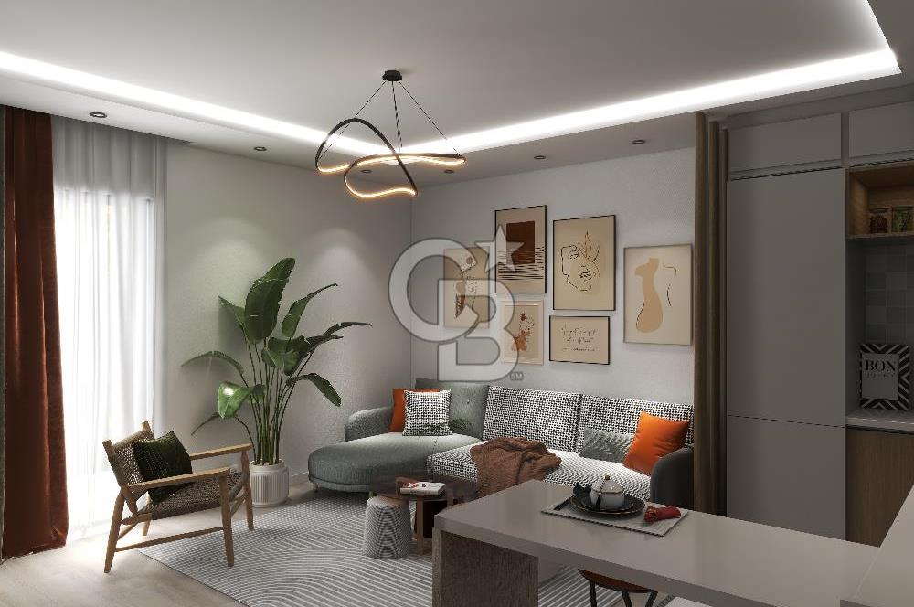 Gamka MONO Projesi - Yatırım Fırsatı - 1+1 Satılık Daire