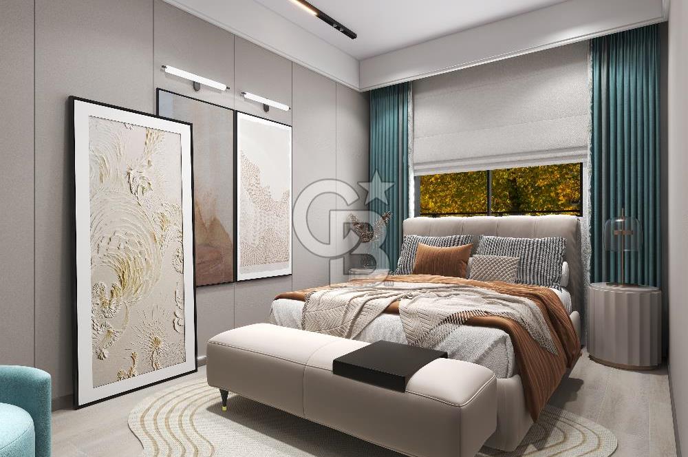 Gamka MONO Projesi - Yatırım Fırsatı - 1+1 Satılık Daire