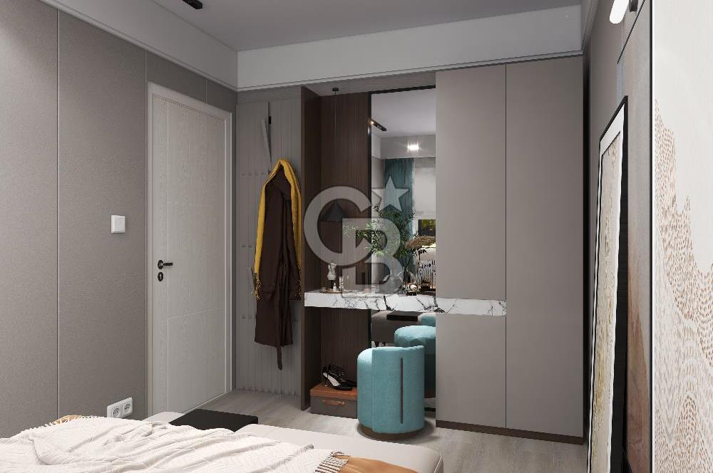 Gamka MONO Projesi - Yatırım Fırsatı - 1+1 Satılık Daire