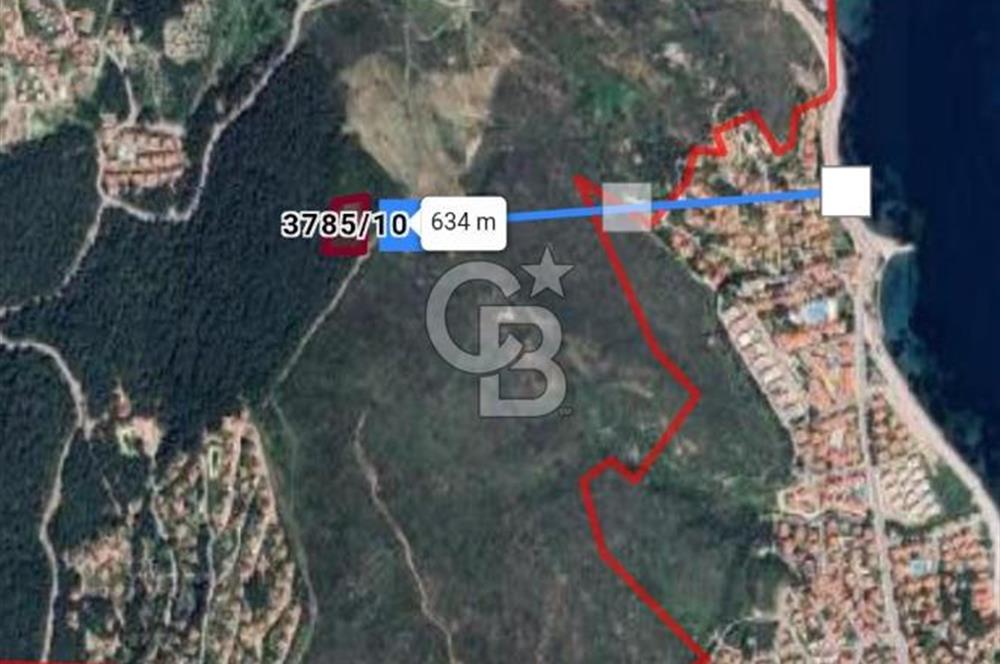 Çeşmealtı Denizli Mah 360Derece Deniz Manzaralı Satılık Tarla