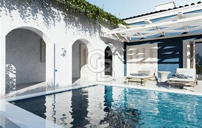 Urla Kuşçular 500 M2 Arsa İçinde Tek Katlı Satılık Lüks Villa