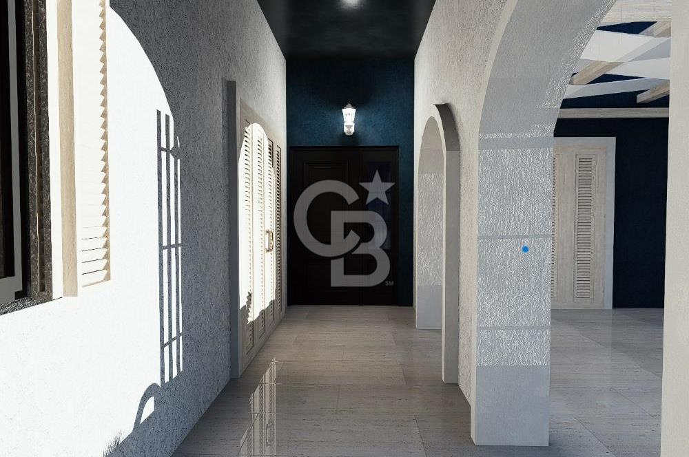 Urla Kuşçular 500 M2 Arsa İçinde Tek Katlı Satılık Lüks Villa