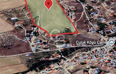 Haymana Culuk Köyü Yerleşim İçinde 93 Dönüm Satılık Tarla