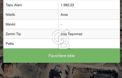 CB VİZYON BÜŞRA ERGÜL DEN ÇUBUK KIZILCA MAHALLESİNDE ARSA