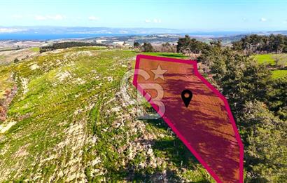 Çanakkale Kızılkeçilide Full Boğaz ve Köprü Manzaralı Tarla