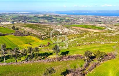 Çanakkale Kızılkeçilide Full Boğaz ve Köprü Manzaralı Tarla