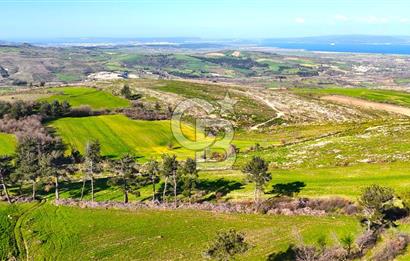 Çanakkale Kızılkeçilide Full Boğaz ve Köprü Manzaralı Tarla