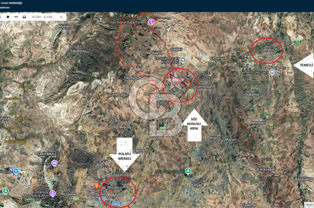 CB ALWAYS'DEN POLATLI HACITUĞRUL'DA ESKİŞEHİR YOLU ÜZERİ TARLA