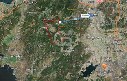 Menderes Efemçukuru 1 dönüm Tarla Yola Sıfır Eğimli