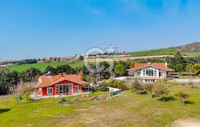 ÇATALCA ÖRCÜNLÜ’DE 39.000 m² YATIRIMLIK ARAZİ – VİLLA VE RESTAURANT TESİSLİ