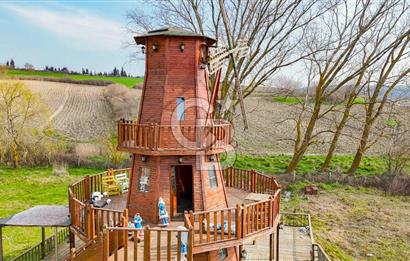 ÇATALCA ÖRCÜNLÜ’DE 39.000 m² YATIRIMLIK ARAZİ – VİLLA VE RESTAURANT TESİSLİ