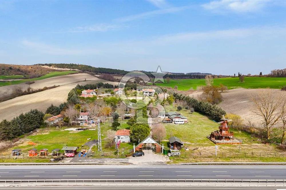 ÇATALCA ÖRCÜNLÜ’DE 39.000 m² YATIRIMLIK ARAZİ – VİLLA VE RESTAURANT TESİSLİ