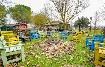 ÇATALCA ÖRCÜNLÜ’DE 39.000 m² YATIRIMLIK ARAZİ – VİLLA VE RESTAURANT TESİSLİ