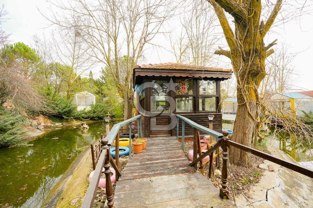 ÇATALCA ÖRCÜNLÜ’DE 39.000 m² YATIRIMLIK ARAZİ – VİLLA VE RESTAURANT TESİSLİ