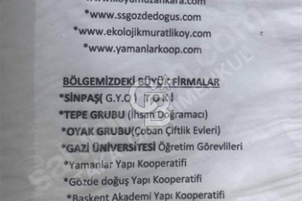 CB ALWAYS'DEN POLATLI HACITUĞRUL'DA ESKİŞEHİR YOLU ÜZERİ TARLA