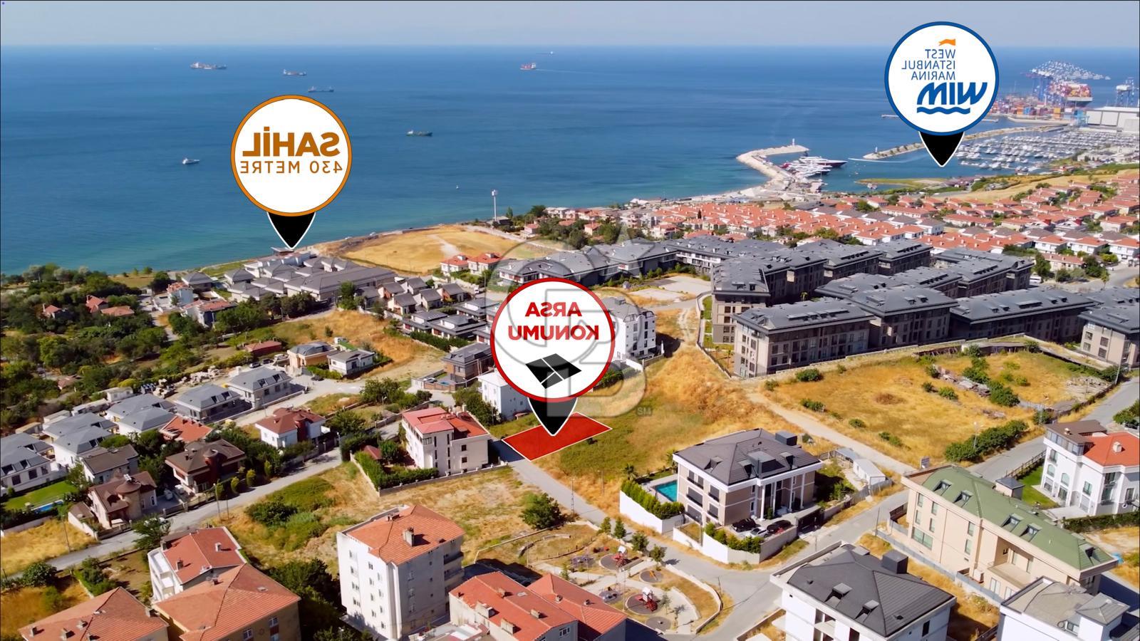 Beylikdüzü/Sahil Mahallesinde 406m2 Konut İmarlı Arsa