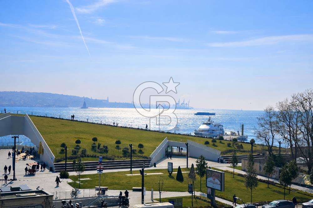 KABATAŞ, SETÜSTÜ'NDE DENİZ ,BOĞAZ ,YARIMADA MANZARALI 4+1 OFİS