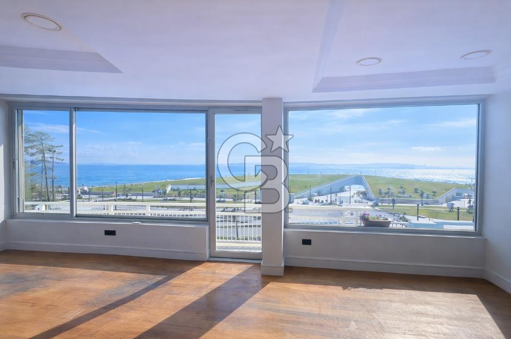 KABATAŞ, SETÜSTÜ'NDE DENİZ ,BOĞAZ ,YARIMADA MANZARALI 4+1 OFİS