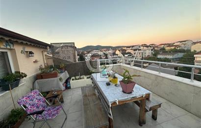 DERİNCE İBNİSİNA MAHALLESİ 6+1 EĞİMSİZ SATILIK ÇATI DUBLEKS.