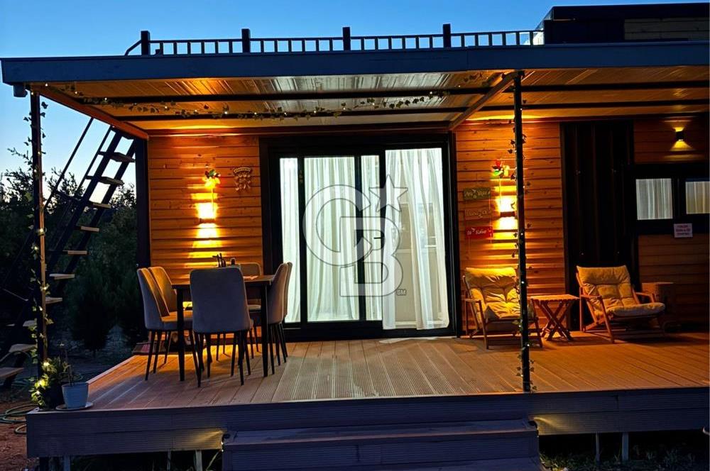 AYVALIKTA FULL DONANIM LÜX TINY HOUSE + 200 m² ARSA FIRSATI