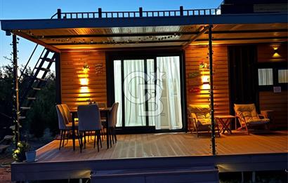 AYVALIKTA FULL DONANIM LÜX TINY HOUSE + 200 m² ARSA FIRSATI
