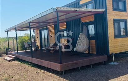 AYVALIKTA FULL DONANIM LÜX TINY HOUSE + 200 m² ARSA FIRSATI