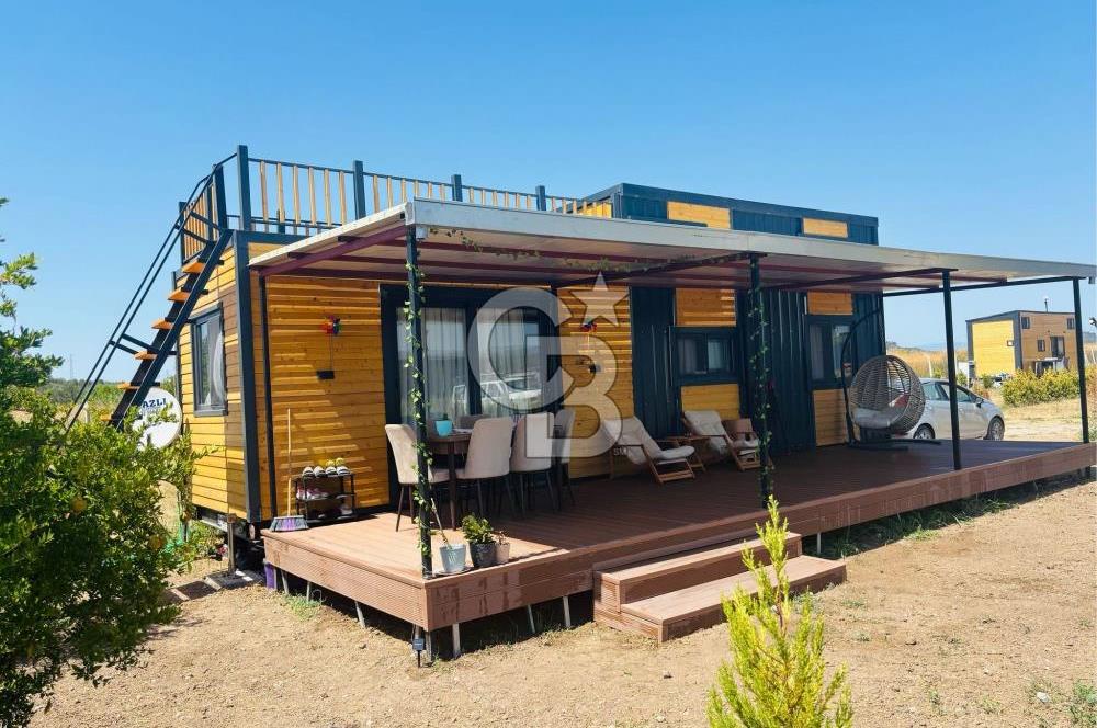 AYVALIKTA FULL DONANIM LÜX TINY HOUSE + 200 m² ARSA FIRSATI