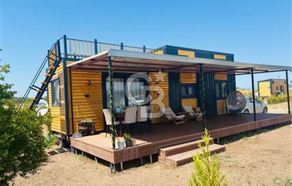 AYVALIKTA FULL DONANIM LÜX TINY HOUSE + 200 m² ARSA FIRSATI