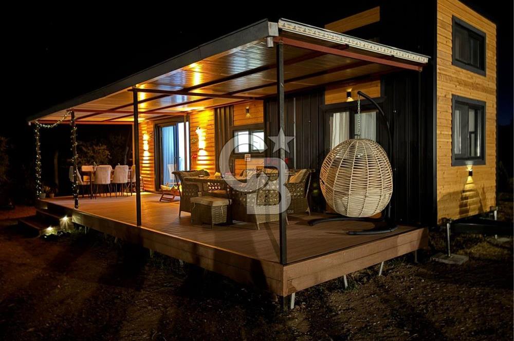 AYVALIKTA FULL DONANIM LÜX TINY HOUSE + 200 m² ARSA FIRSATI