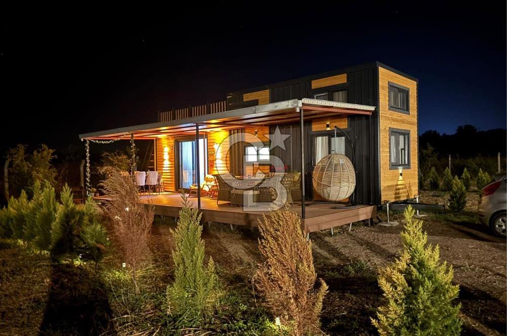 AYVALIKTA FULL DONANIM LÜX TINY HOUSE + 200 m² ARSA FIRSATI