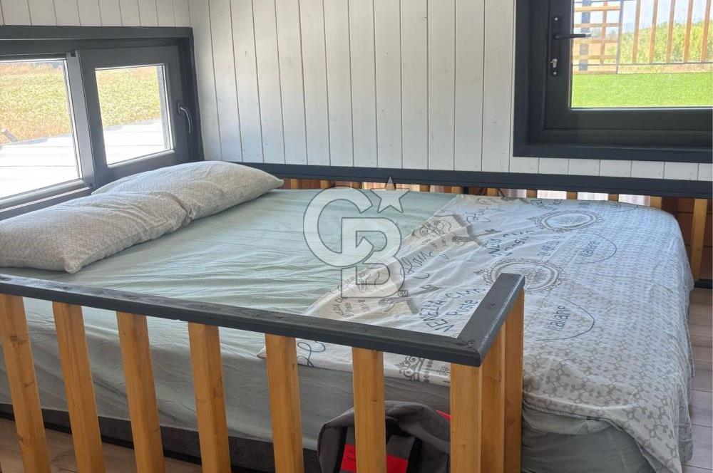 AYVALIKTA FULL DONANIM LÜX TINY HOUSE + 200 m² ARSA FIRSATI