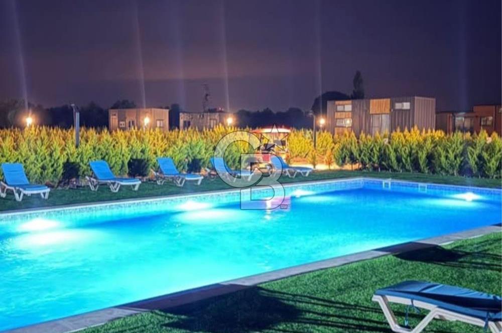 AYVALIKTA FULL DONANIM LÜX TINY HOUSE + 200 m² ARSA FIRSATI