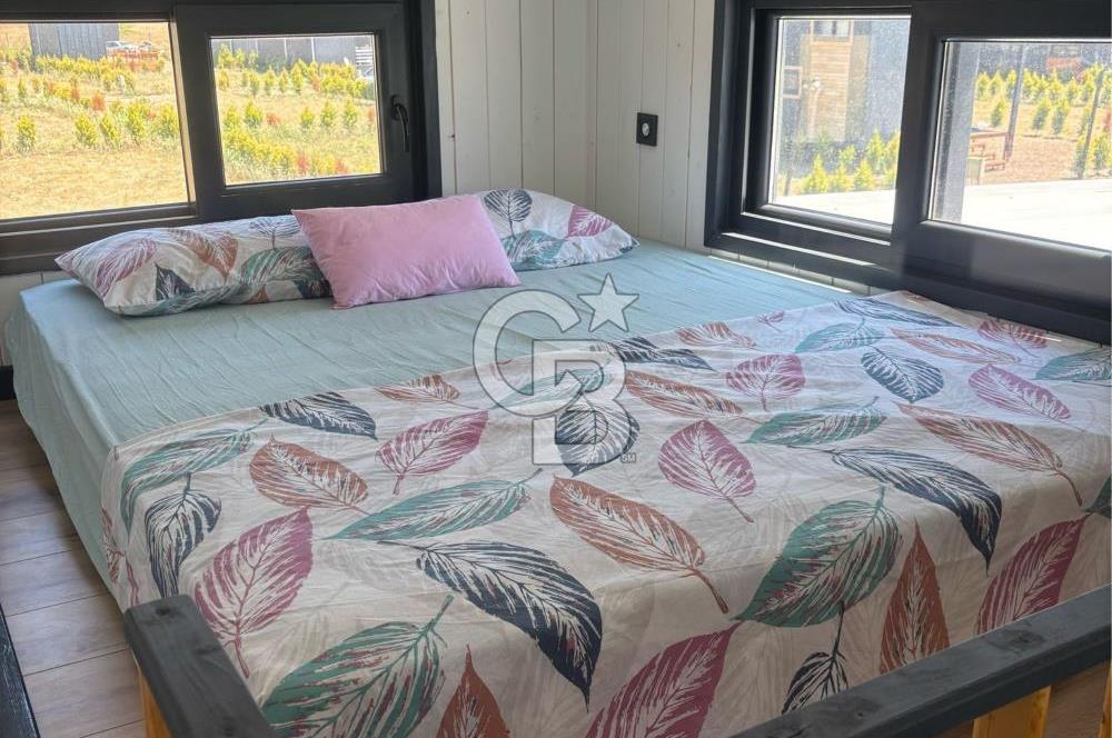 AYVALIKTA FULL DONANIM LÜX TINY HOUSE + 200 m² ARSA FIRSATI