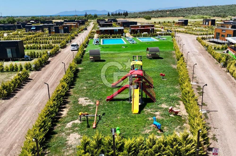 AYVALIKTA FULL DONANIM LÜX TINY HOUSE + 200 m² ARSA FIRSATI