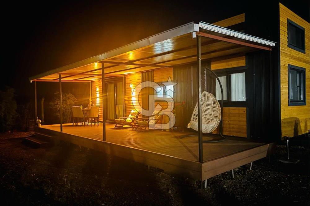 AYVALIKTA FULL DONANIM LÜX TINY HOUSE + 200 m² ARSA FIRSATI