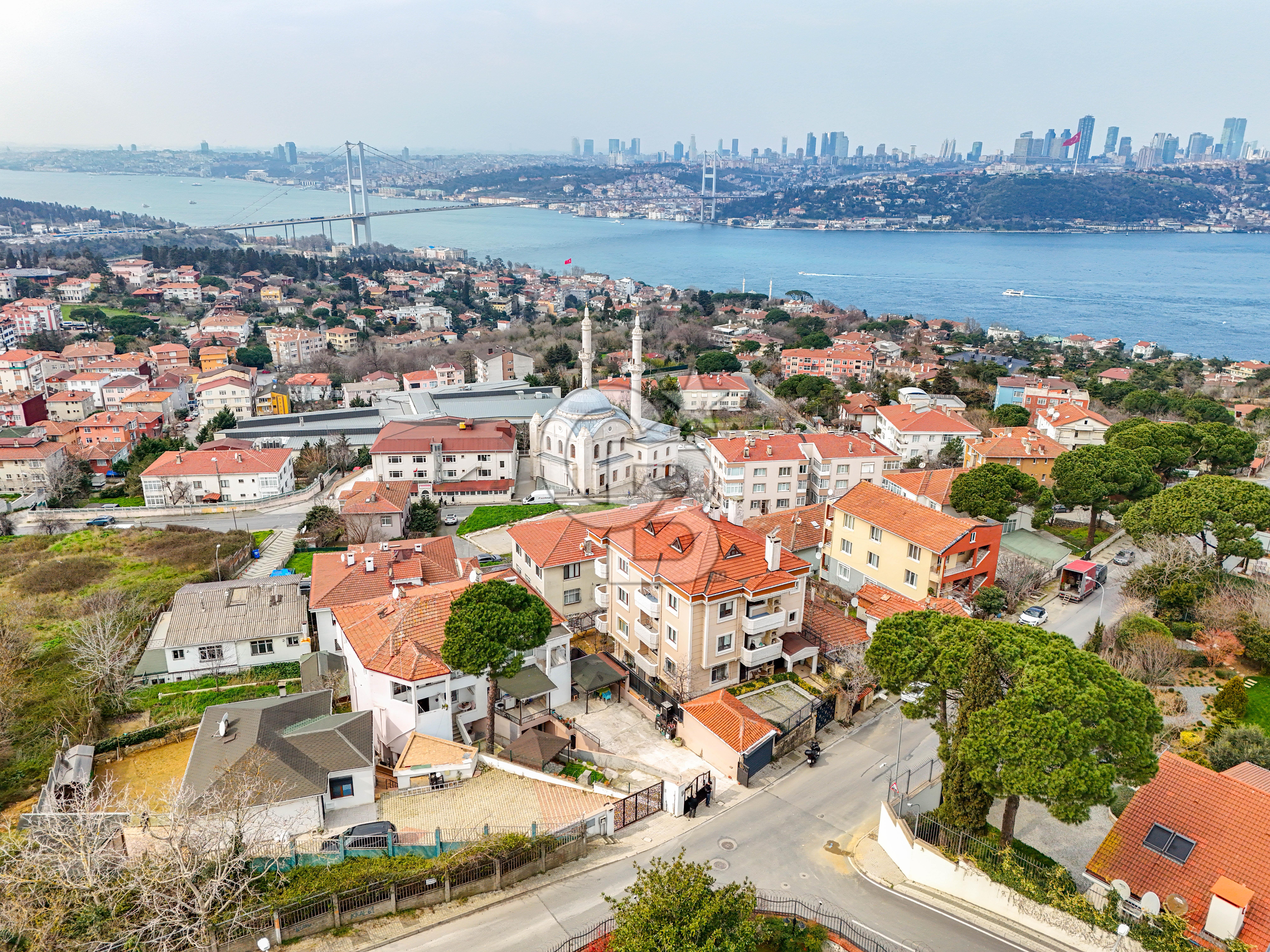 Boğaz ve Deniz Manzaralı | Üsküdar Kirazlıtepe’de  Müstakil Mülk