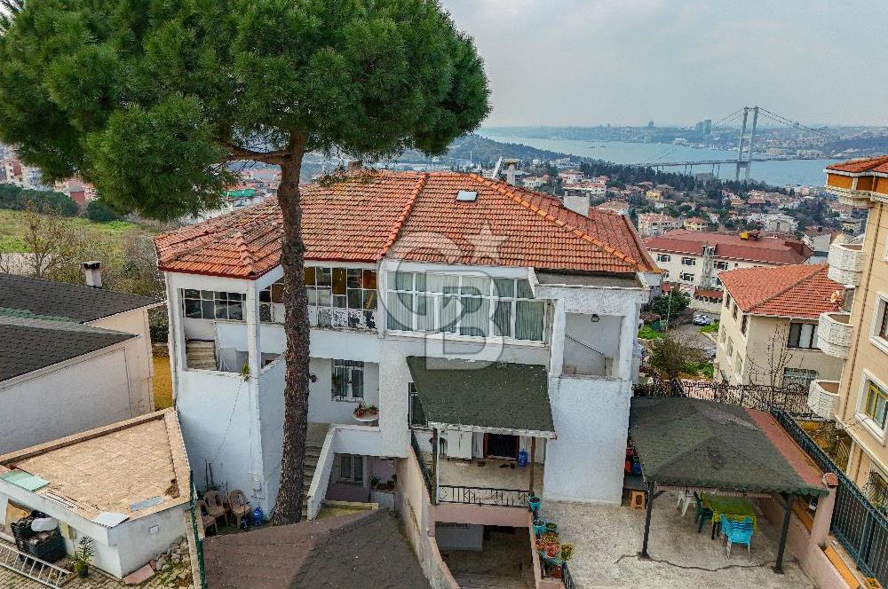 Boğaz ve Deniz Manzaralı | Üsküdar Kirazlıtepe’de  Müstakil Mülk