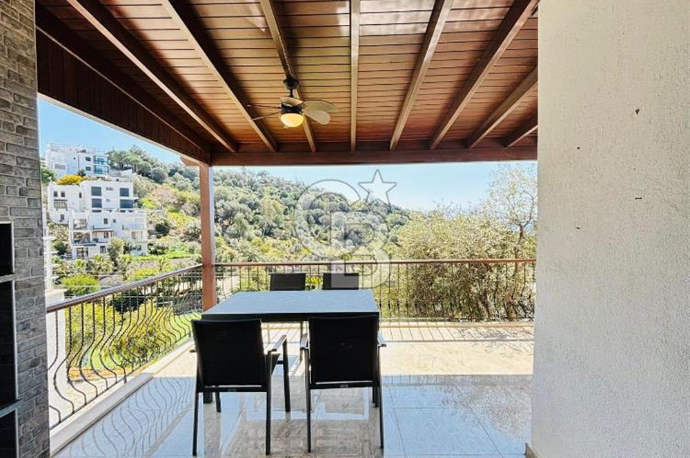 Bodrum Gümüşlük Kadıkalesi Eşsiz Manzaralı SATILIK Tripleks Villa