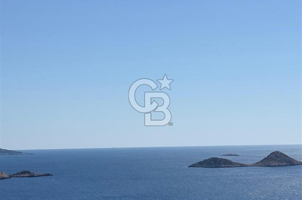 CB GİZ'DEN KALKAN BEZİRGANDA SONSUZ DENİZ MANZARALI SATILIK ARSA