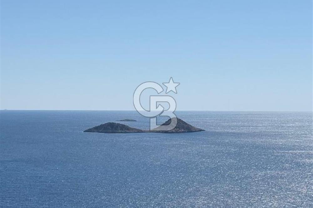 CB GİZ'DEN KALKAN BEZİRGANDA SONSUZ DENİZ MANZARALI SATILIK ARSA