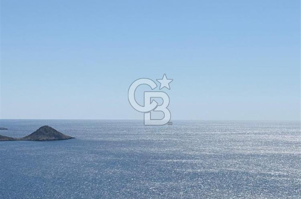 CB GİZ'DEN KALKAN BEZİRGANDA SONSUZ DENİZ MANZARALI SATILIK ARSA