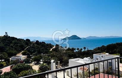 Bodrum Gümüşlük Kadıkalesi Eşsiz Manzaralı SATILIK Tripleks Villa