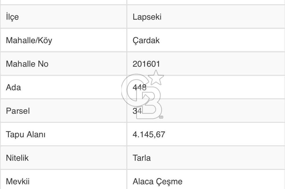  ÇARDAK’TA ANA YOLA CEPHELİ YATIRIMLIK SATILIK TARLALAR