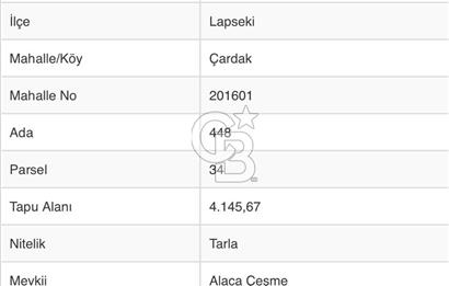  ÇARDAK’TA ANA YOLA CEPHELİ YATIRIMLIK SATILIK TARLALAR