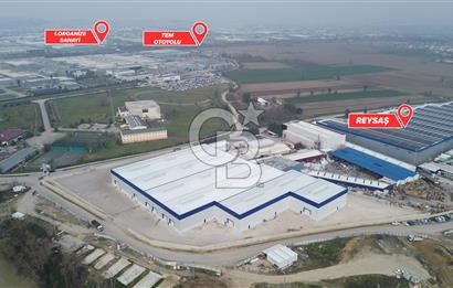 TOYOTA FABRİKASI VE REYSAŞA KOMŞU KİRALIK DEPO
