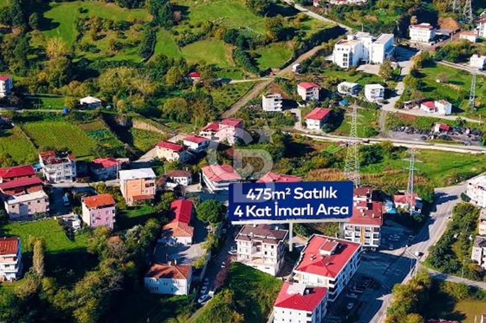Tekkeköy 475 m2 deniz manzaralı arsa